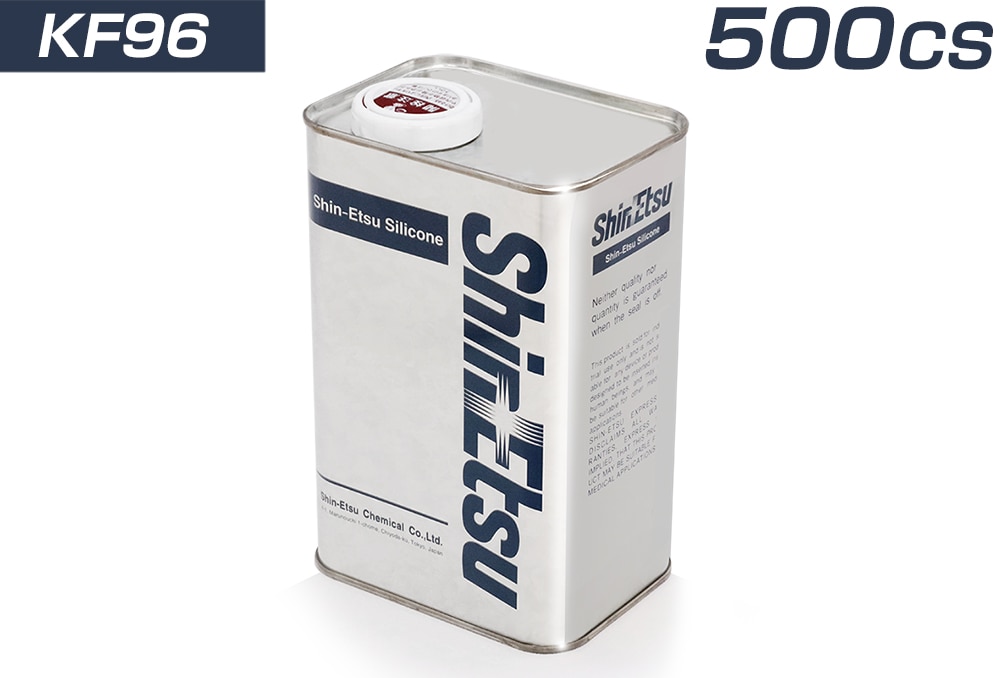信越化学 シリコーンオイル KF96 500CS  （一般用）  1Kg入 1個 (ご注文単位1個)【直送品】