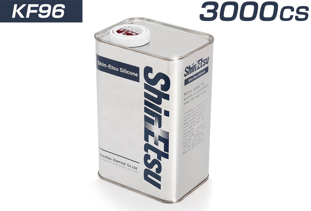 信越化学 シリコーンオイル KF96 3000CS  （一般用）  1Kg入 1個 (ご注文単位1個)【直送品】