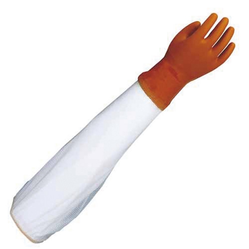 ショーワグローブ 腕カバー付ニュービニローブNo.645 M 全長600mm 1個 (ご注文単位1個)【直送品】