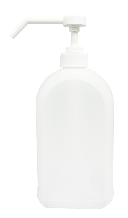 ポンプボトル1L シャワーノズル付 (PE製) 1本 (ご注文単位1本)【直送品】