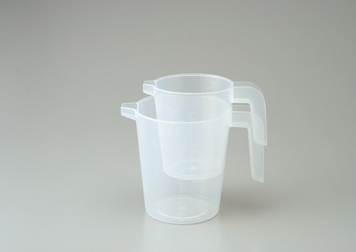 日本メデカルサイエンス PP計量カップ 500ml 1個 (ご注文単位1個)【直送品】