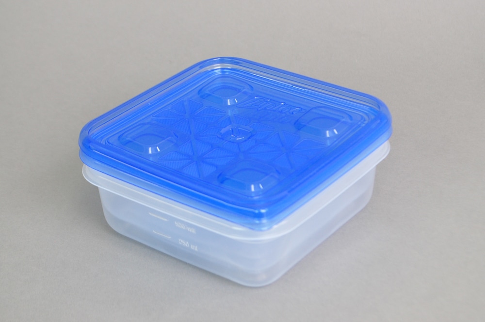 ZipLoc　(ジップロック) ＺｉｐLｏｃコンテナー 正方型 700mL 2個入 1セット (ご注文単位1セット)【直送品】