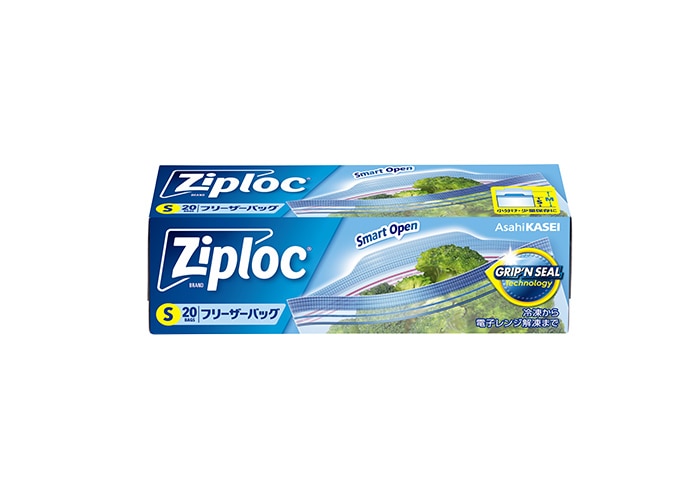 中止品番 Ｚｉｐｌｏｃ　フリーザーバッグ　Ｓ　２０枚入 1個 (ご注文単位1個)【直送品】