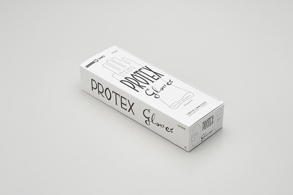 天然ゴム製 プロテックス手袋 PF6.0 (20双) 1箱 (ご注文単位1箱)【直送品】