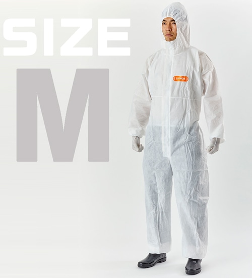 東レ 東レ リブモア(R) 化学防護服 高通気タイプ LIVMOA(R) 3000シリーズ つなぎタイプ Mサイズ 1個 (ご注文単位1個)【直送品】