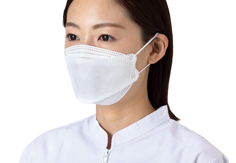 リーブル 立体型サージカルマスク No.2875-BE ベージュ フリー(40枚入) 1箱 (ご注文単位1箱)【直送品】