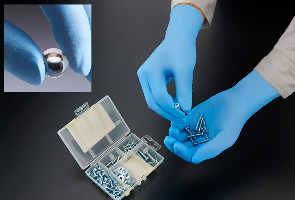 ショーワグローブ ニトリスト・ニューフィット NO.8810 Lサイズ (100枚入) 1箱 (ご注文単位1箱)【直送品】