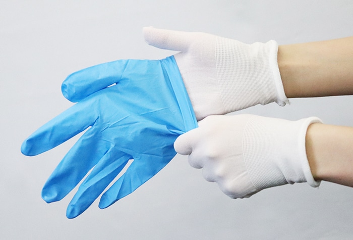 おたふく手袋 極薄18G インナーピタハンド S(10双入) A-217 1個 (ご注文単位1個)【直送品】