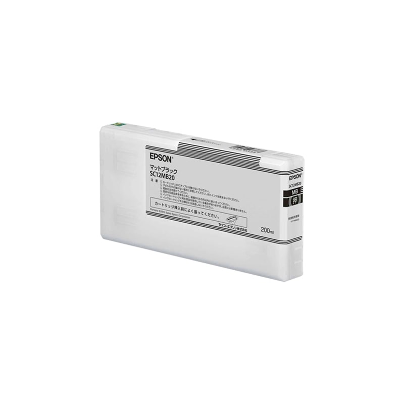 エプソン 純正インクカートリッジ ＳＣ１２ＭＢ２０　1個（ご注文単位1個）【直送品】