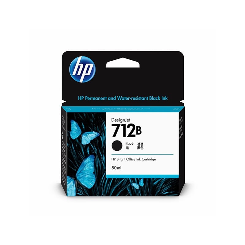 ＨＰ７１２Ｂ インクカートリッジ ブラック　1個（ご注文単位1個）【直送品】