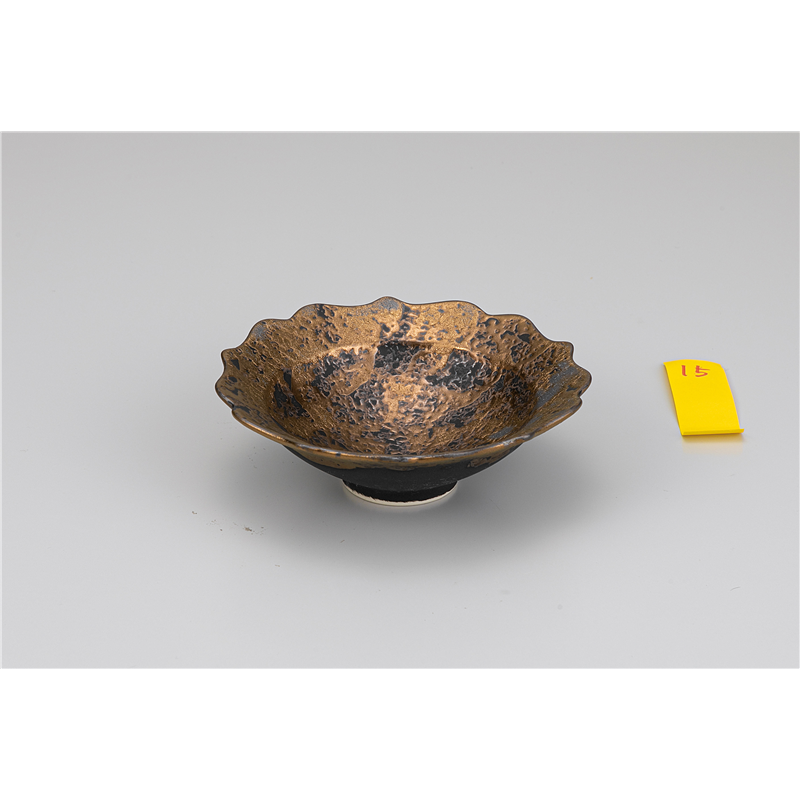 古林陶器 和陶オープン Cork(コルク) 稜花 金光18.5cm皿 1245101651 1個（ご注文単位1個）【直送品】