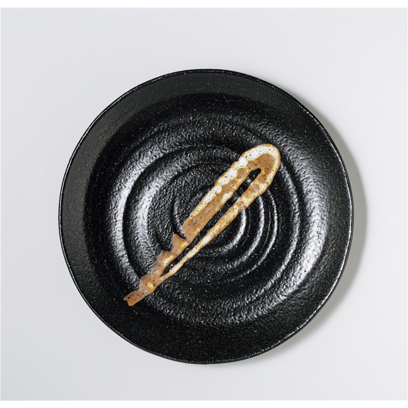 古林陶器 和陶オープン 漁火 23.5cm皿 1338905456 1個（ご注文単位1個）【直送品】