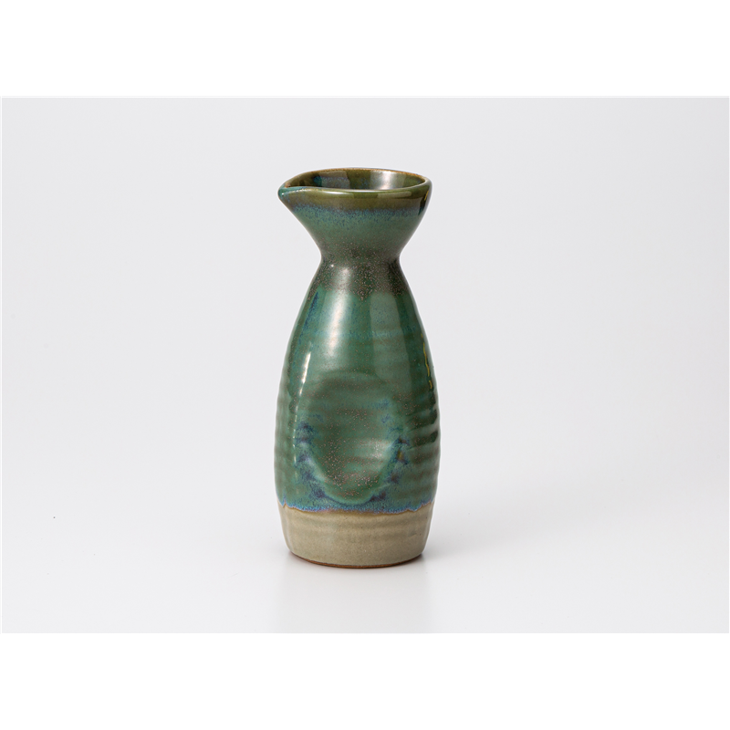 古林陶器 和陶オープン グリーン益子 2号徳利 543101530 1個（ご注文単位1個）【直送品】