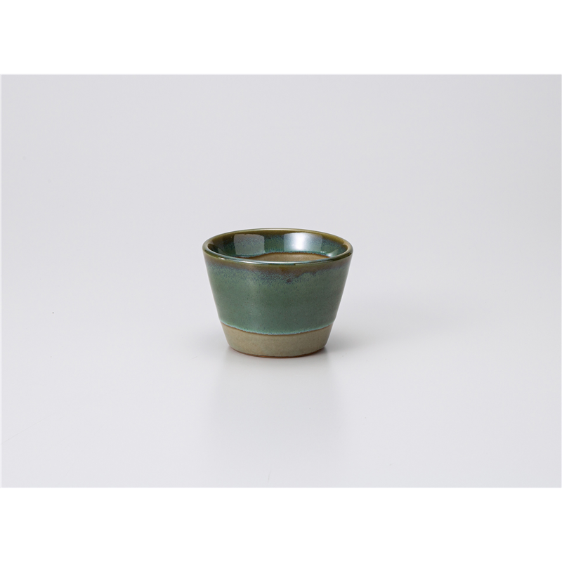 古林陶器 和陶オープン グリーン益子 そば千代口 543101930 1個（ご注文単位1個）【直送品】