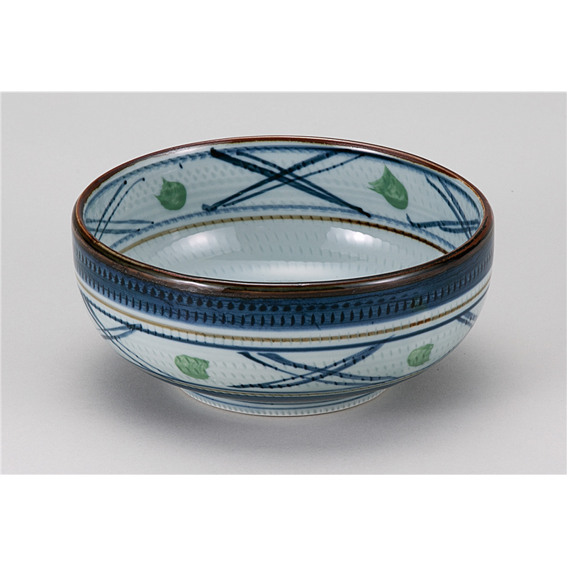 古林陶器 和陶オープン 飛びかんな格子 浅口6.0ボール 841500141 1個（ご注文単位1個）【直送品】