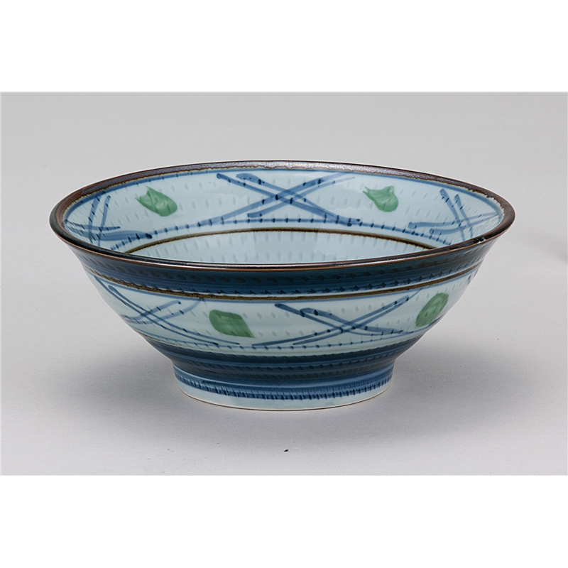 古林陶器 和陶オープン 飛びかんな格子 6.5そば丼 1145406041 1個（ご注文単位1個）【直送品】