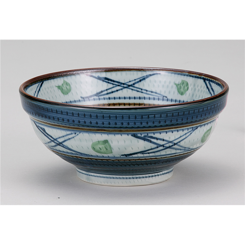 古林陶器 和陶オープン 飛びかんな格子 6.8玉渕丼 841500941 1個（ご注文単位1個）【直送品】