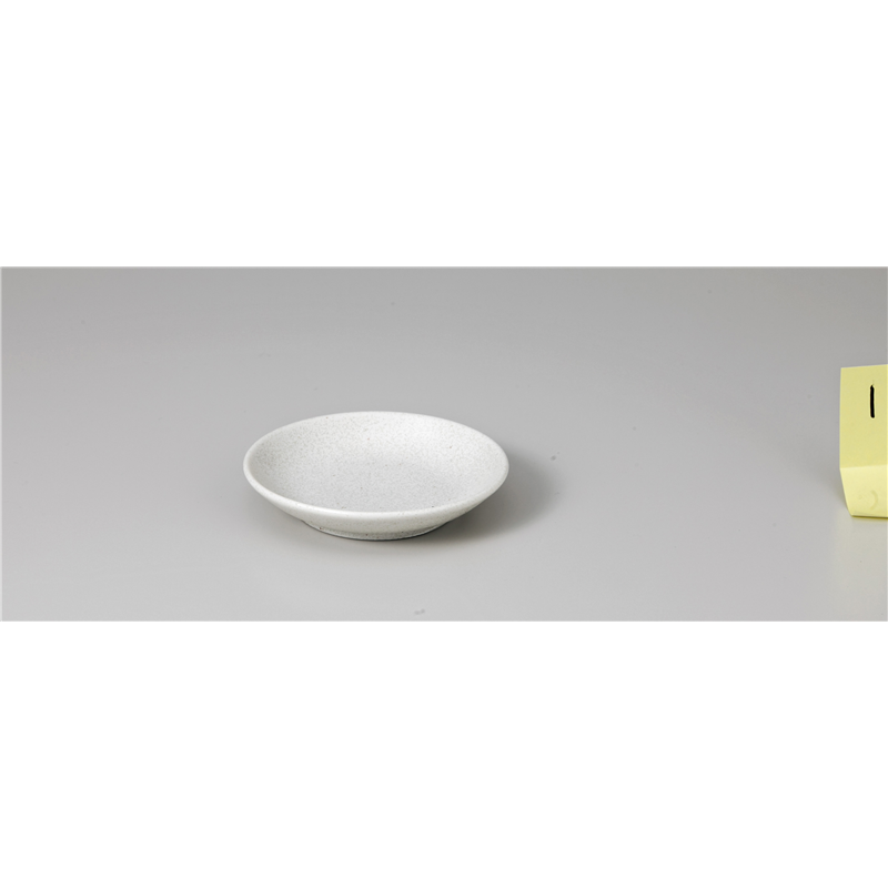 古林陶器 和陶オープン 新生白マット水晶 丸3.0皿 845102240 1個（ご注文単位1個）【直送品】