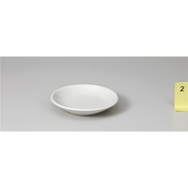 古林陶器 和陶オープン 新生白マット水晶 丸3.5皿 845102340 1個（ご注文単位1個）【直送品】