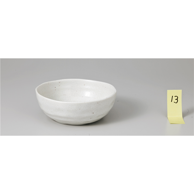 古林陶器 和陶オープン 新生白マット水晶 新形4.5ボール 845101740 1個（ご注文単位1個）【直送品】