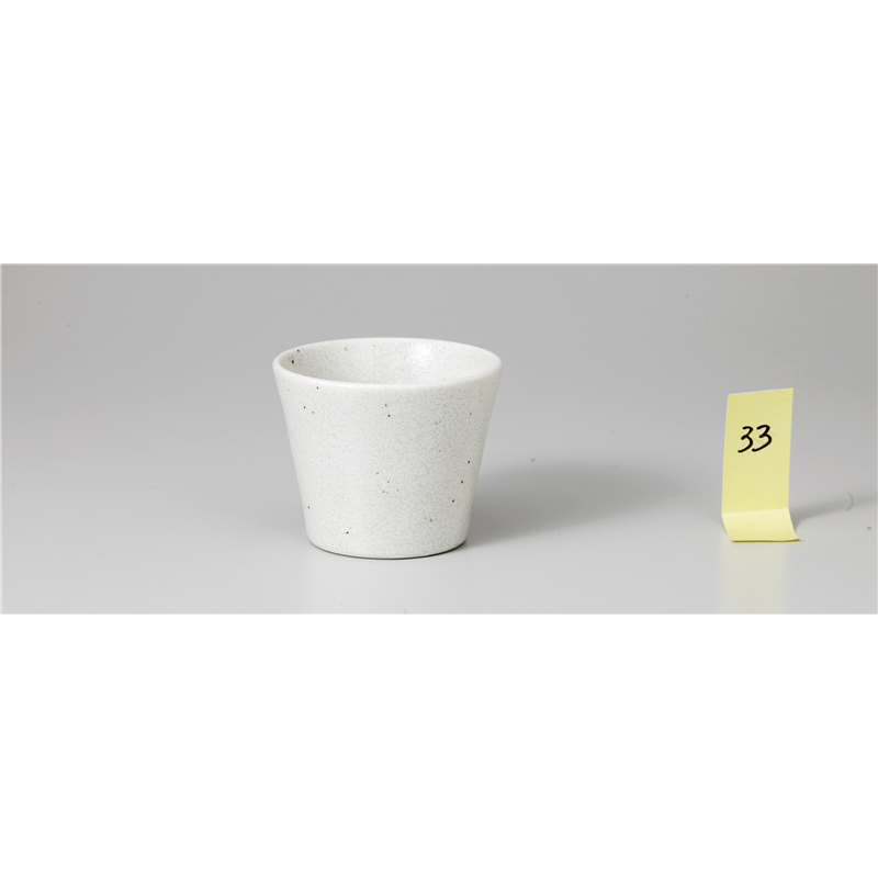 古林陶器 和陶オープン 新生白マット水晶 そば千代口 845101040 1個（ご注文単位1個）【直送品】