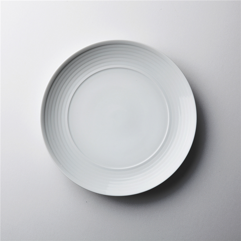 古林陶器 洋陶オープン ポエム(白磁)(ベトナム製) B8117ポエム20cmミート 956500303 1個（ご注文単位1個）【直送品】