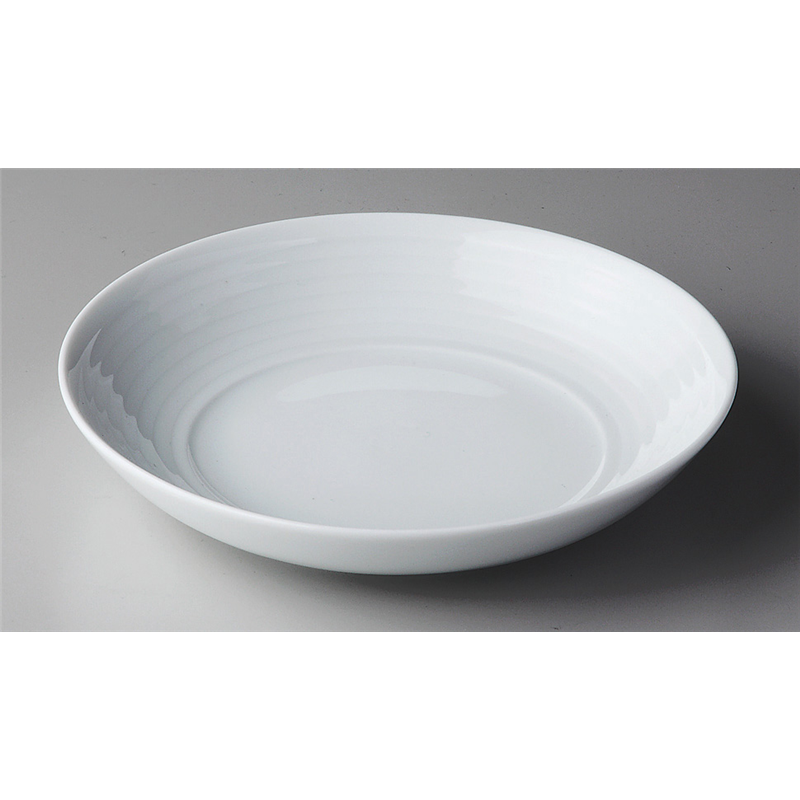 古林陶器 洋陶オープン ポエム(白磁)(ベトナム製) B7217ポエム18cmクープ 956500603 1個（ご注文単位1個）【直送品】