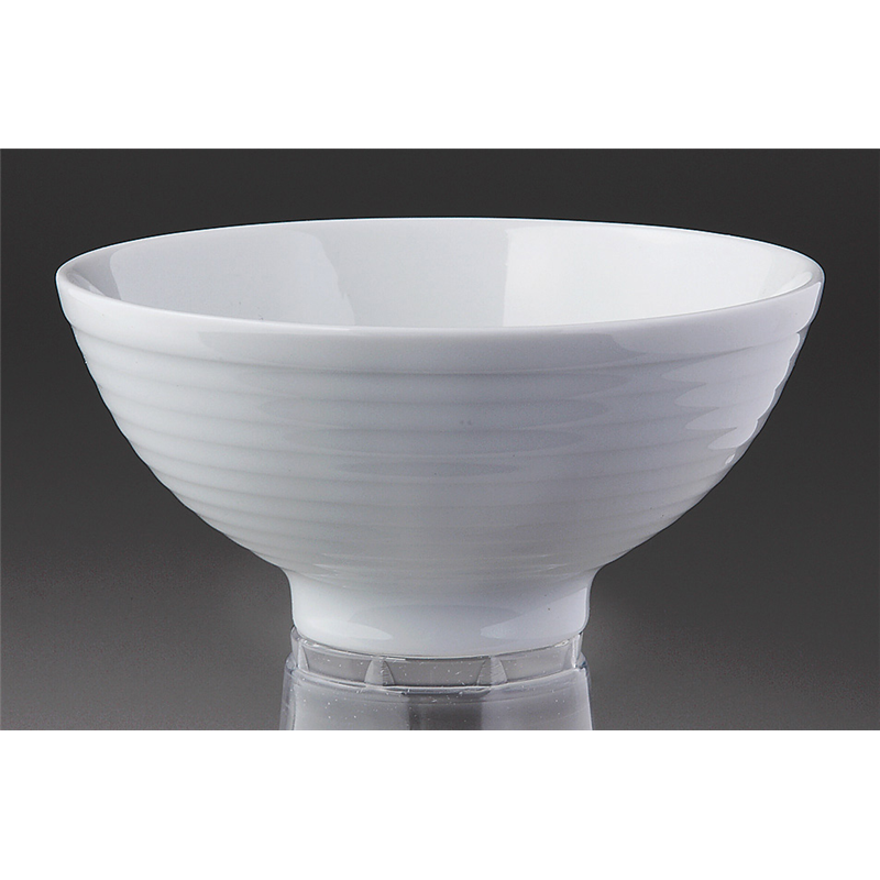 古林陶器 洋陶オープン ポエム(白磁)(ベトナム製) A45417ポエムライスボールM 956501003 1個（ご注文単位1個）【直送品】