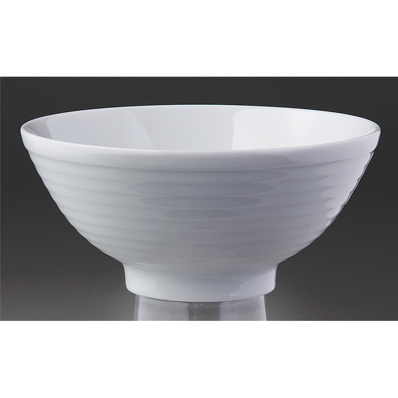 古林陶器 洋陶オープン ポエム(白磁)(ベトナム製) A50417ポエムライスボールL 956501103 1個（ご注文単位1個）【直送品】