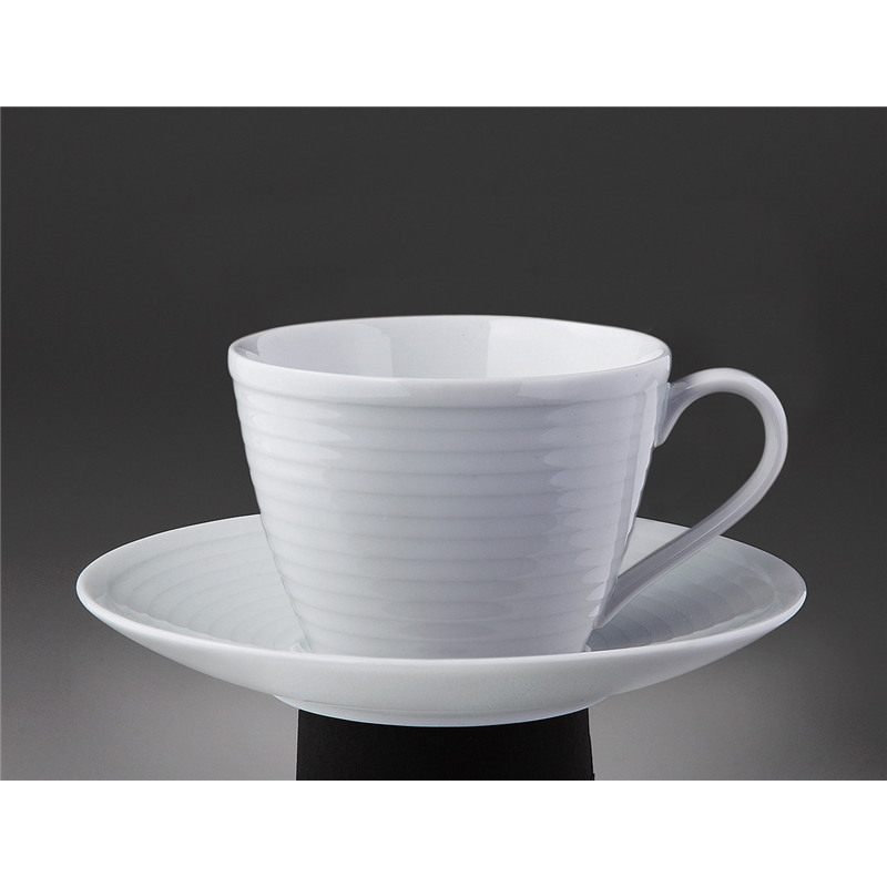 古林陶器 洋陶オープン ポエム(白磁)(ベトナム製) S08217ポエムソーサー 956501603 ※ソーサー単品のみ 1個（ご注文単位1個）【直送品】