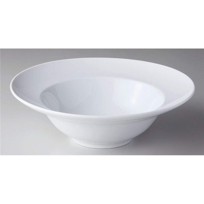 古林陶器 洋陶オープン シェフズスタイル(白磁)(ベトナム製) 10吋深型パスタ 956601161 1個（ご注文単位1個）【直送品】