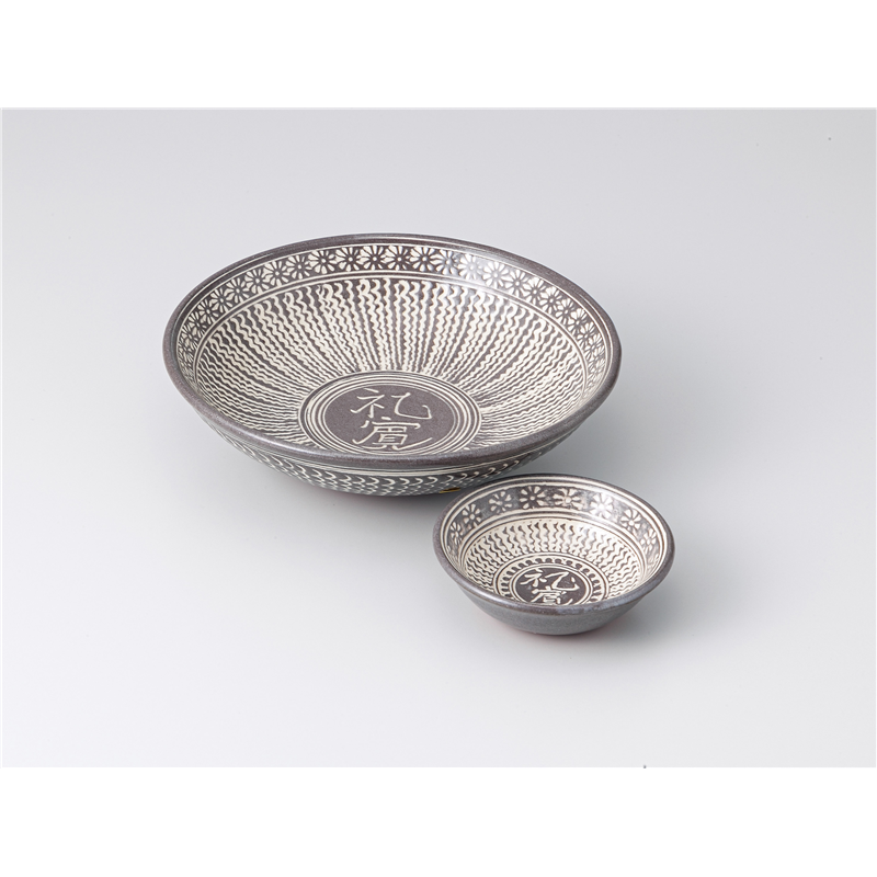 古林陶器 刺身特選 礼賓三島向付 1300610105 1個（ご注文単位1個）【直送品】