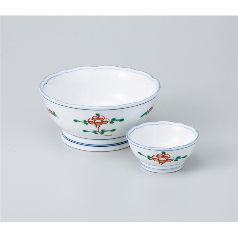 古林陶器 刺身特選 錦宝来刺身鉢 800840126 1個（ご注文単位1個）【直送品】