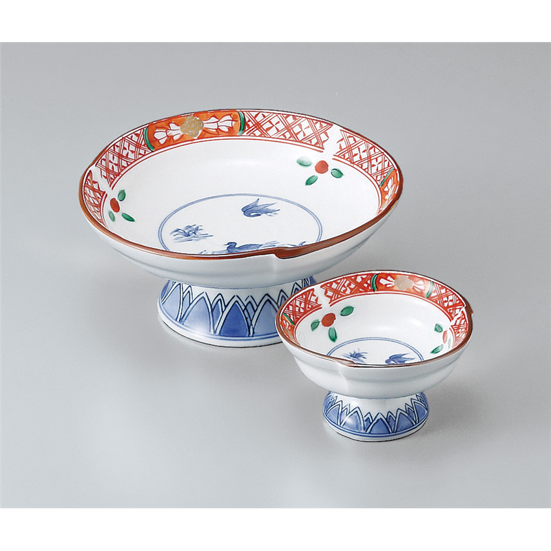 古林陶器 刺身特選 万暦高台刺身鉢 502050730 1個（ご注文単位1個）【直送品】