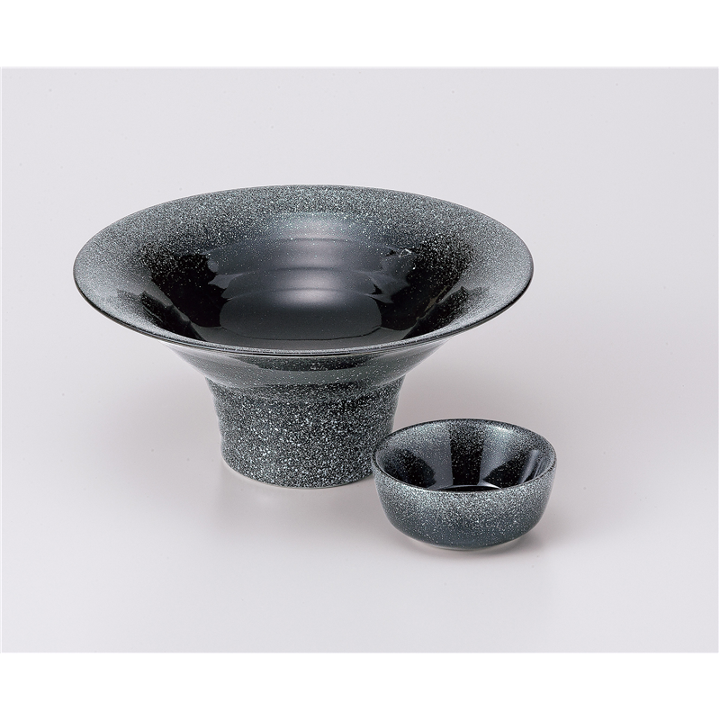 古林陶器 刺身 コスモ(シルバー)反高台向付 800740330 1個（ご注文単位1個）【直送品】