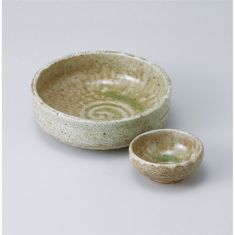 古林陶器 刺身 緑釉カイラギ刺身鉢 502220151 1個（ご注文単位1個）【直送品】