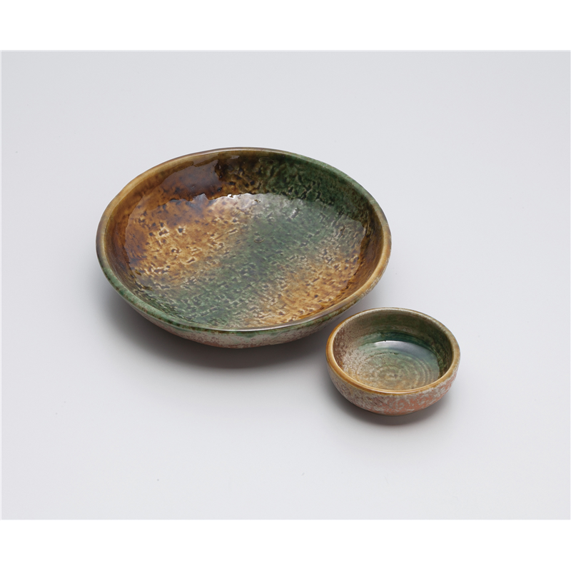 古林陶器 刺身 黄瀬戸織部刺身鉢 1001940574 1個（ご注文単位1個）【直送品】