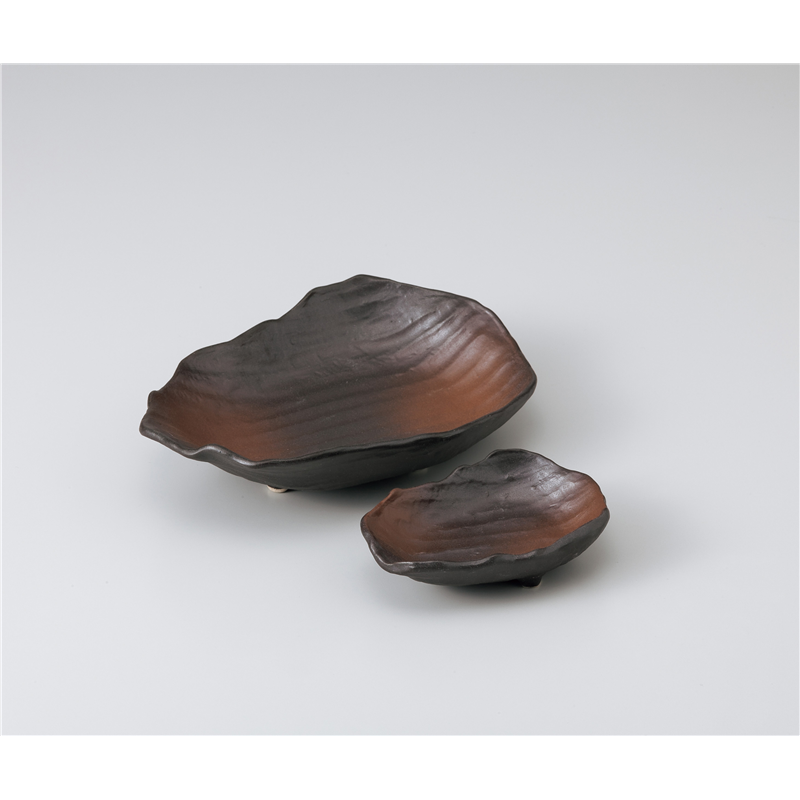 古林陶器 刺身 火色岩型刺身鉢 1001830778 1個（ご注文単位1個）【直送品】