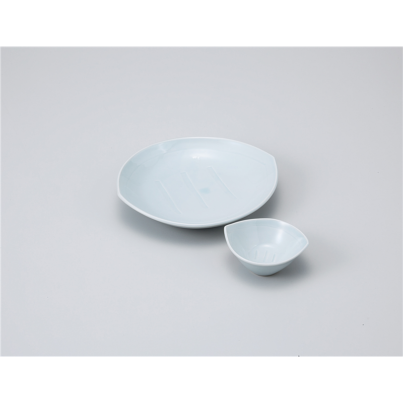 古林陶器 刺身 青磁刺身鉢 1101140370 1個（ご注文単位1個）【直送品】