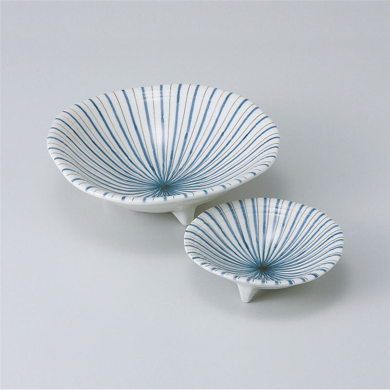 古林陶器 刺身 京十草三ツ足5.0鉢 502740533 1個（ご注文単位1個）【直送品】