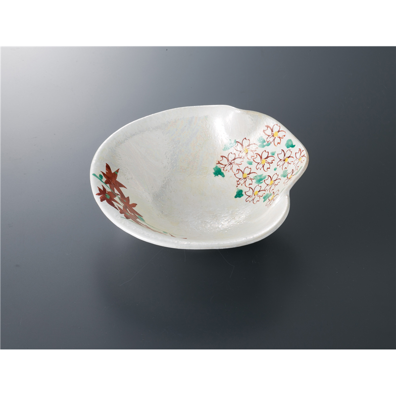 古林陶器 向付特選 ラスター春秋向付 1002340178 1個（ご注文単位1個）【直送品】