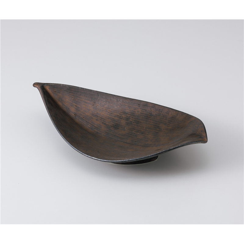 古林陶器 向付 金結晶葉型8.5向付 1002920205 1個（ご注文単位1個）【直送品】