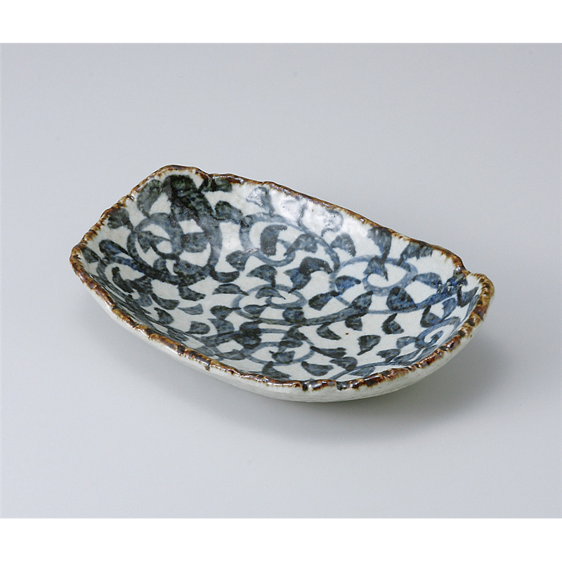 古林陶器 向付 タコ唐草中鉢 503740205 1個（ご注文単位1個）【直送品】