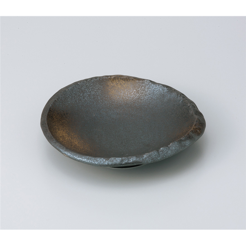 古林陶器 向付 備前風オーバル向付 802040326 1個（ご注文単位1個）【直送品】