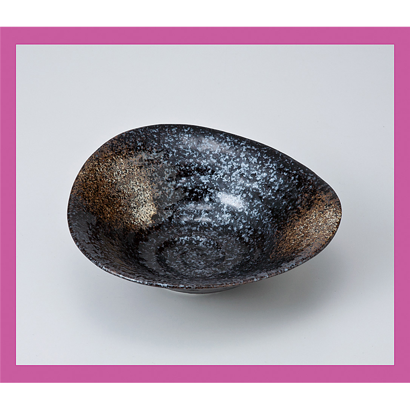 古林陶器 向付 黒窯変5.0寸鉢 702520425 1個（ご注文単位1個）【直送品】