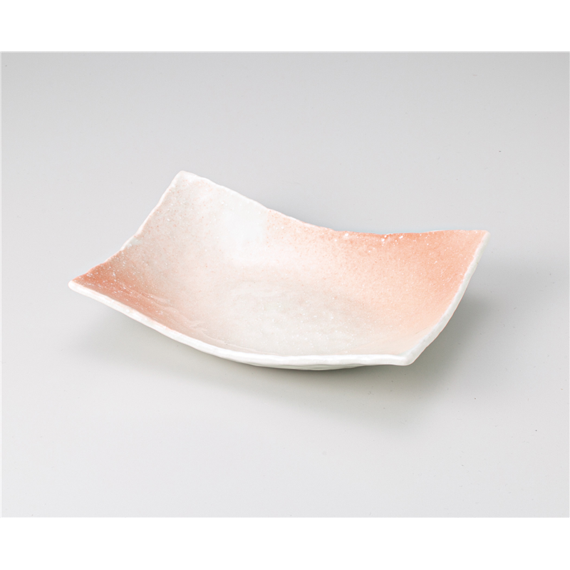 古林陶器 向付 ピンク吹き四方向付 1202930226 1個（ご注文単位1個）【直送品】