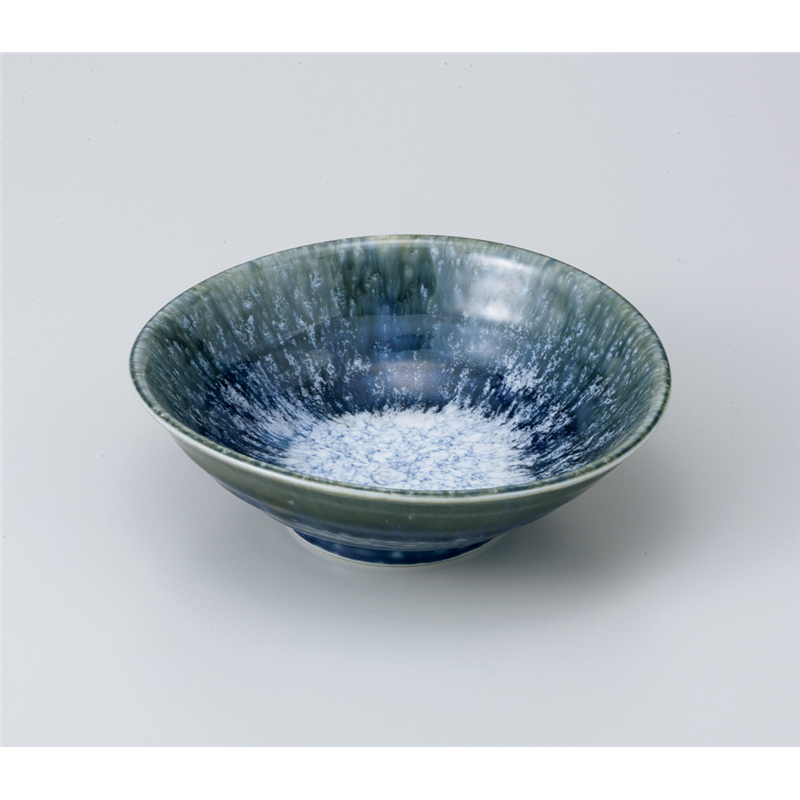 古林陶器 向付 すぷらっしゅ和み楕円18cm鉢 802550426 1個（ご注文単位1個）【直送品】