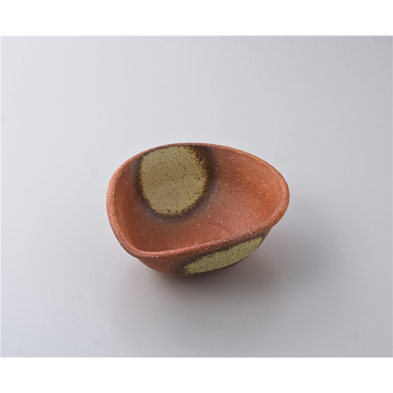 古林陶器 中鉢 伊賀火色楕円鉢 604120252 1個（ご注文単位1個）【直送品】