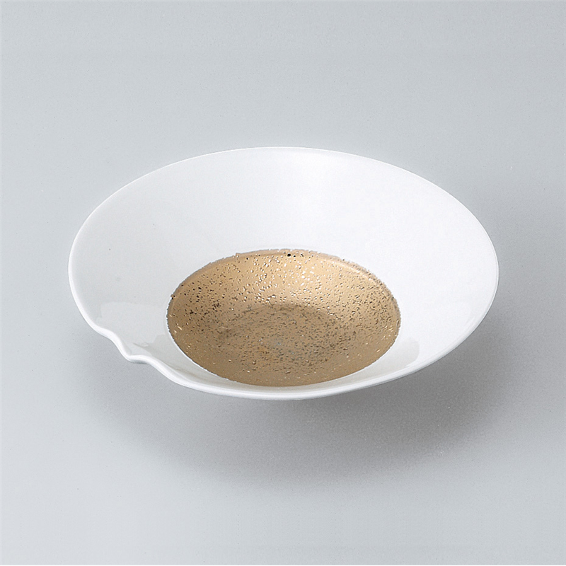 古林陶器 中鉢 金彩片口平鉢 504530405 1個（ご注文単位1個）【直送品】