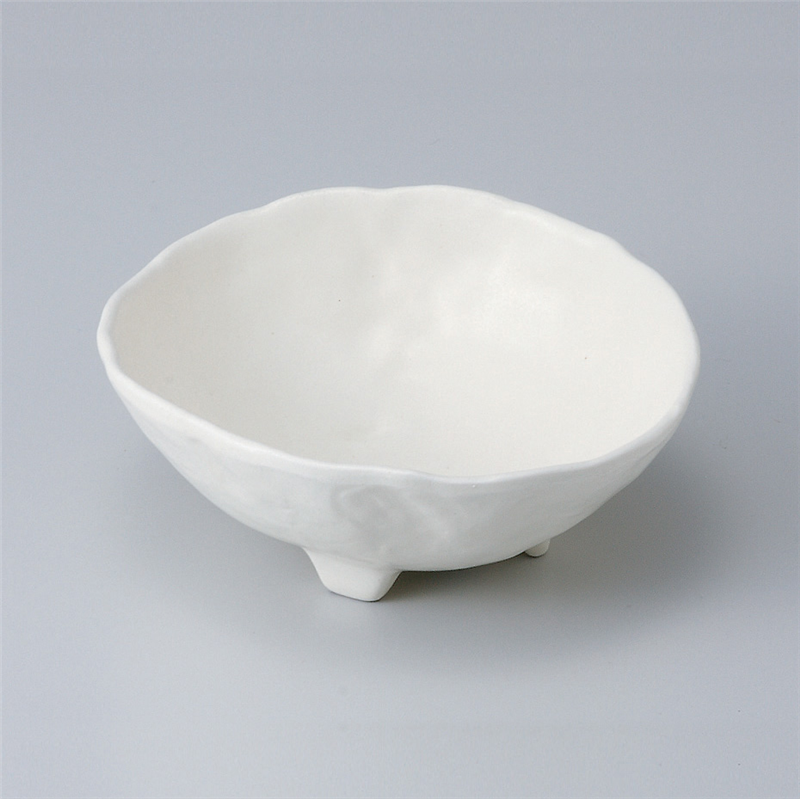 古林陶器 中鉢 クリーム三ツ足小鉢 504730378 1個（ご注文単位1個）【直送品】